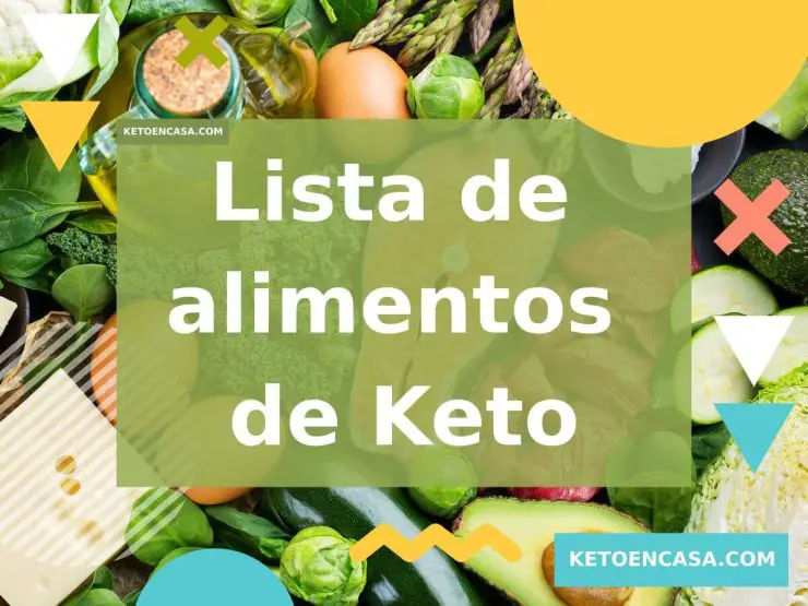 Lista de alimentos de Keto