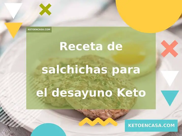 Receta de salchichas para el desayuno Keto feature