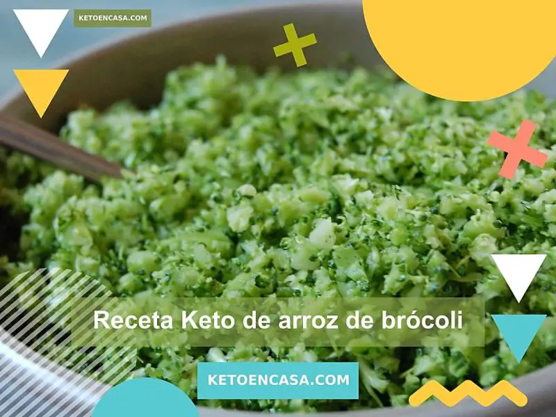 Receta Keto de arroz de brócoli feature