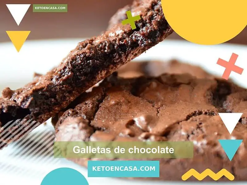 Galletas de chocolate Keto principal